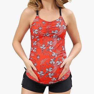 “Marcie maternity athletic tankini” from Amazon